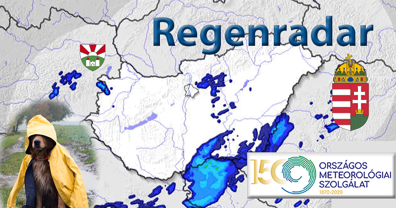 Wetterradar Ungarn - für den Bereich Bgld., NÖ-Süd etc.